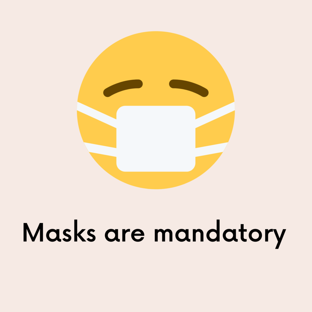 Masks Mandatory signs 8x8 1